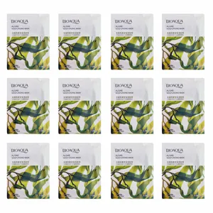 ماسک صورت بایو آکوا مدل جلبک دریایی وزن 25 گرم بسته 12 عددی