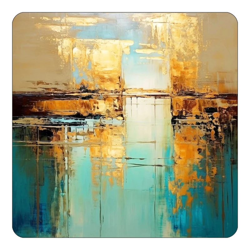 مگنت کاکتی طرح نقاشی رنگ روغن مدل mp69463