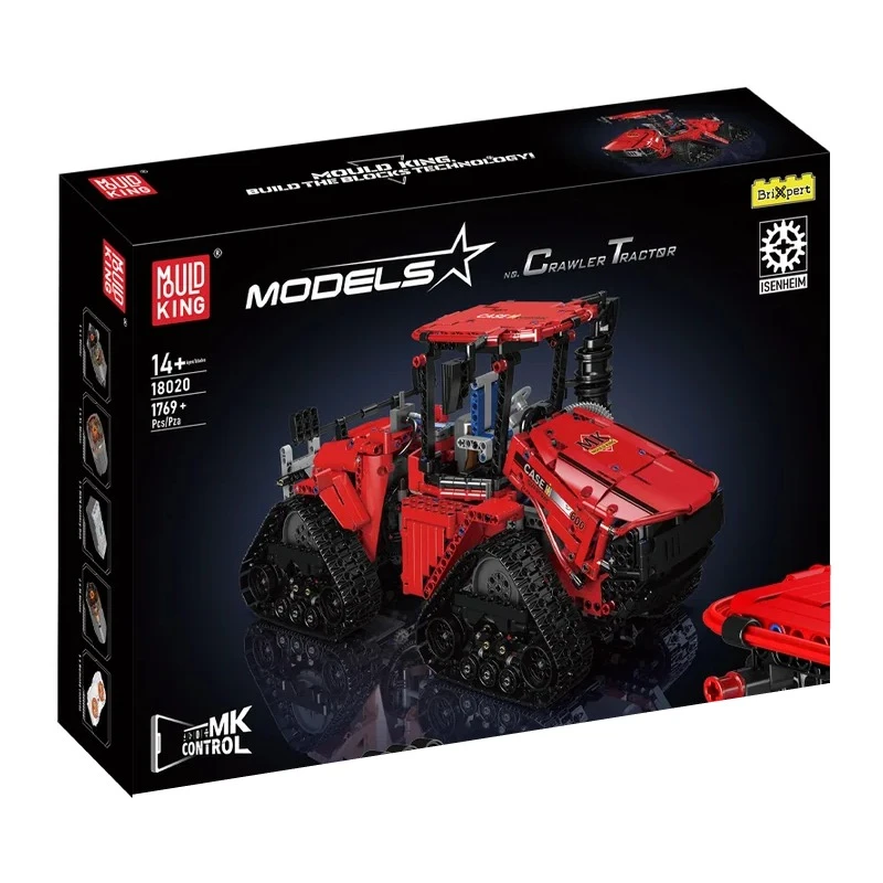 ساختنی 1769 تکه مولد کینگ مدل 18020 تراکتور زنجیری