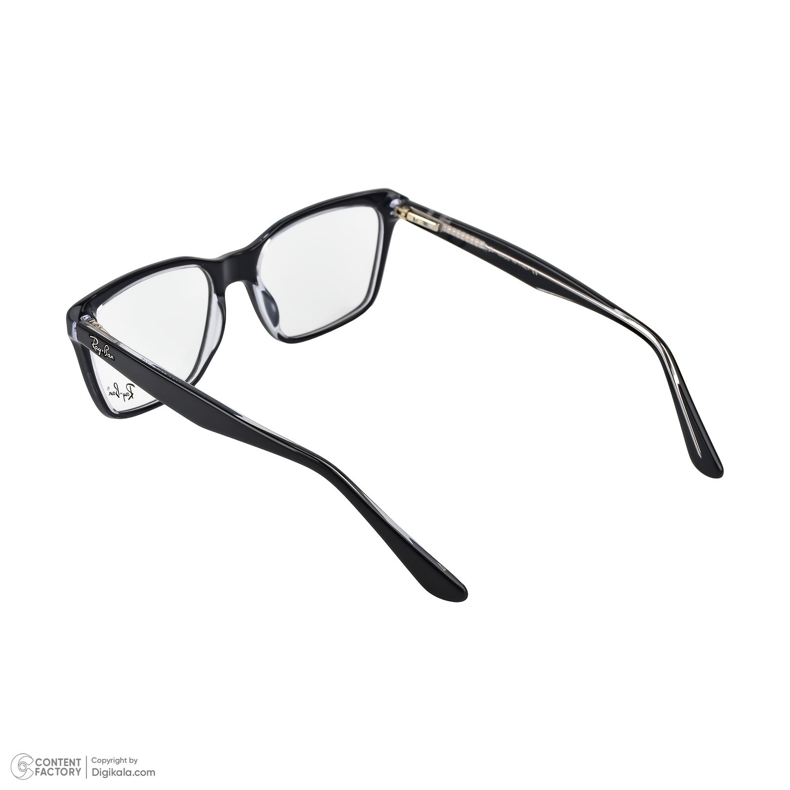 فریم عینک طبی مربعی ری بن مدل 0RB5391-2034 مناسب برای صورت گرد، قلب، مثلث و لوزی -  - 5