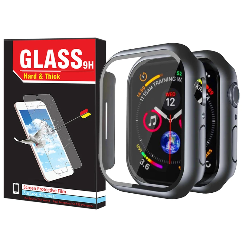 کاور هارد اند تیک مدل GUARD-HT مناسب برای اپل واچ Series SE 2022 Aluminum Case 40mm / SE 2021 Aluminum Case 40mm / Series 5 40mm / Series 6 40mm / Series 4 40mm