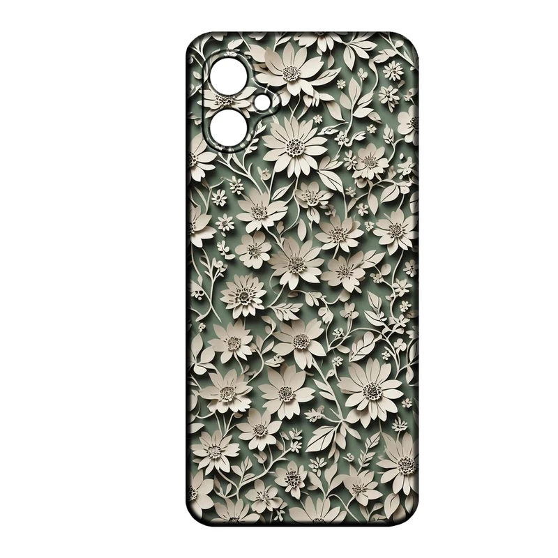کاور طرح گل کد 309 مناسب برای گوشی موبایل سامسونگ Galaxy A05