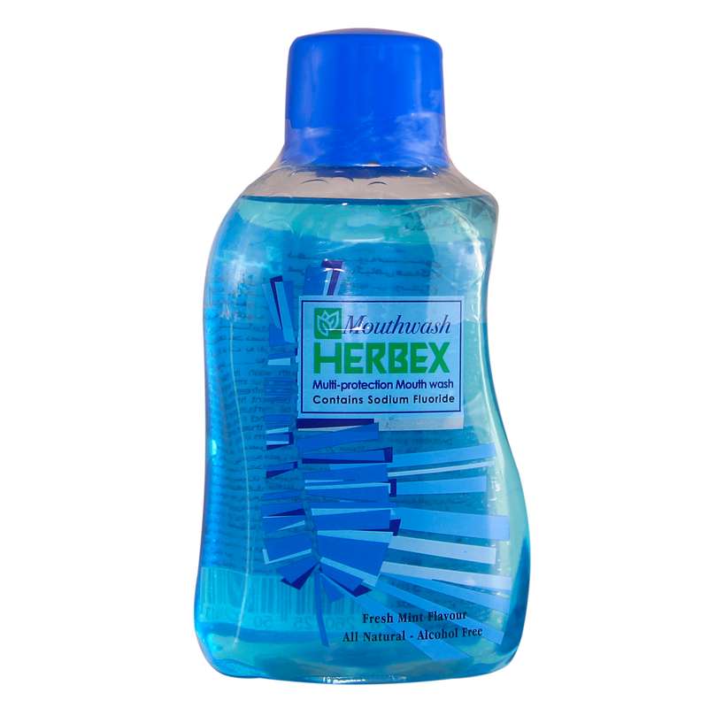 دهان شویه هربکس مدل Fresh Mint حجم 300 میلی لیتر دهان شویه هربکس مدل Fresh Mint حجم 300 میلی لیتر