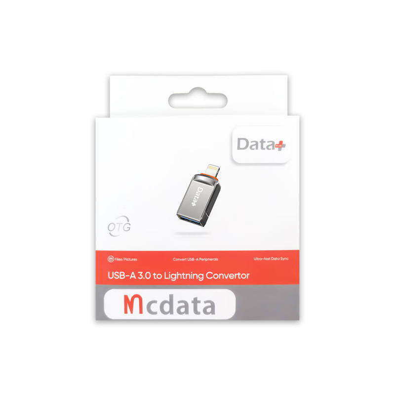 مبدل USB به Lightning دیتا پلاس مدل MC DATA C1