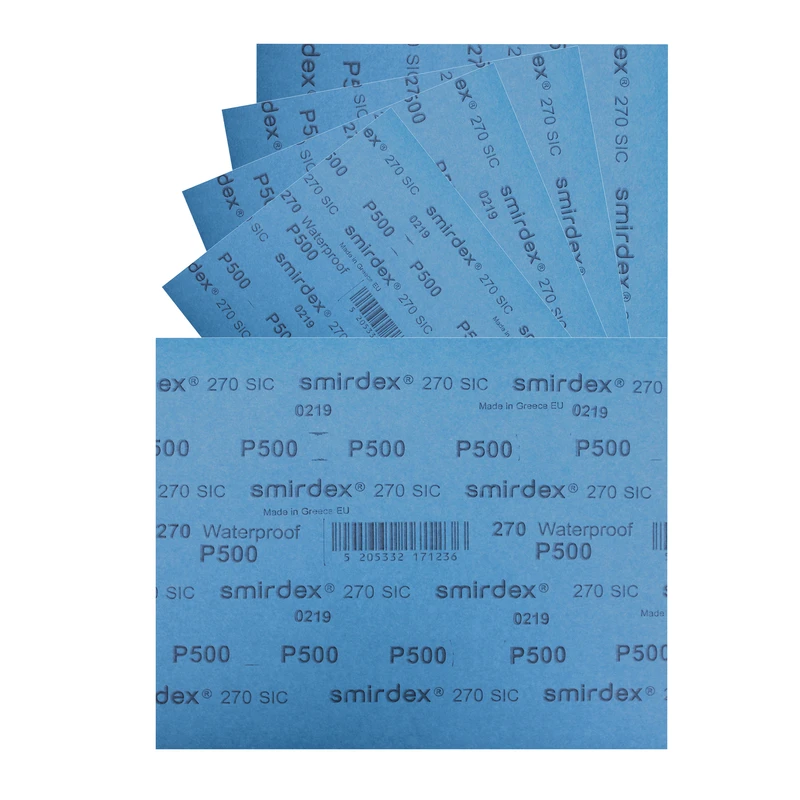 ورق سنباده اسمیردکس مدل P500 SIC بسته 5 عددی 