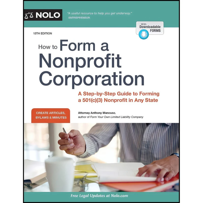 کتاب How to Form a Nonprofit Corporation  اثر Anthony Mancuso انتشارات NOLO