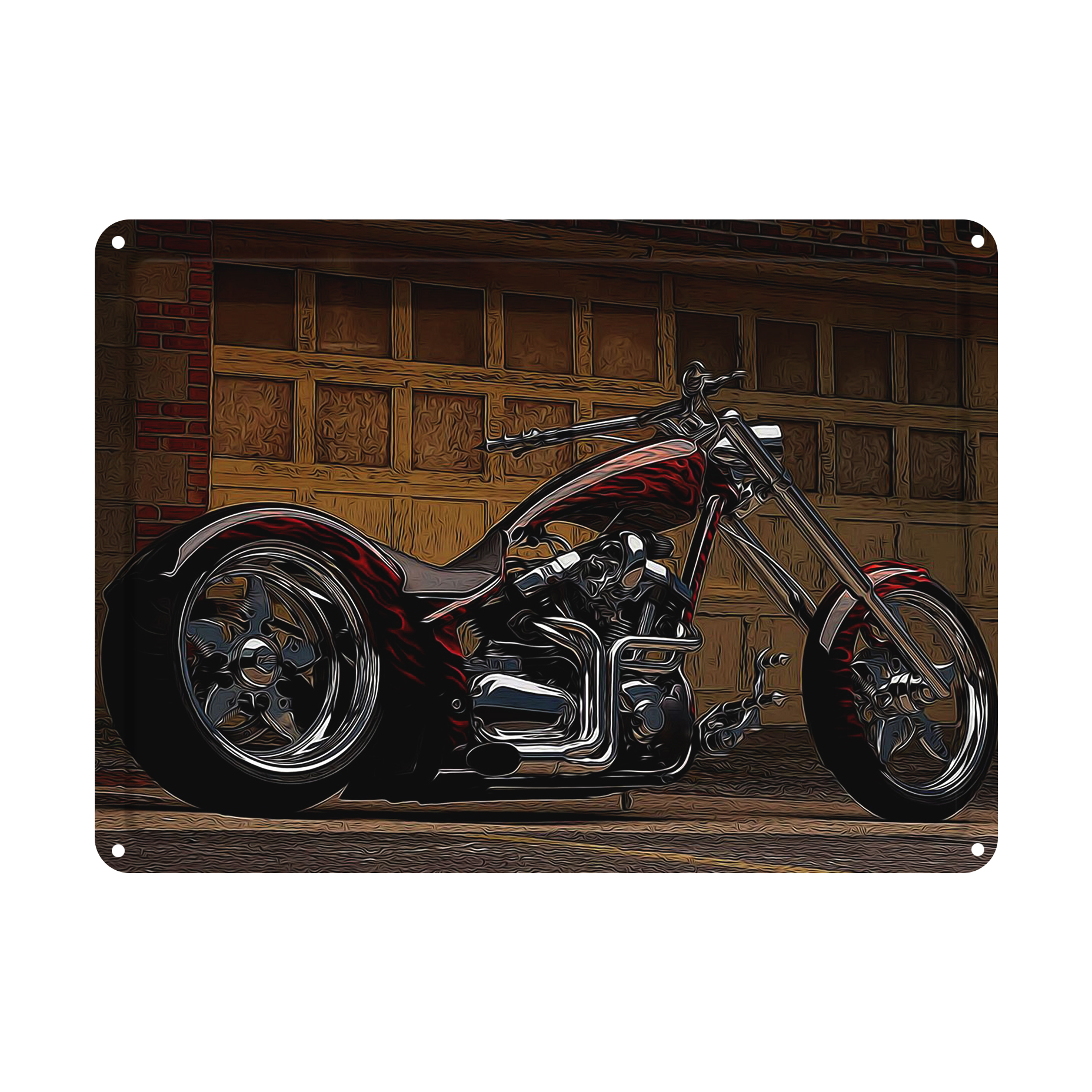 دیوارکوب مدل هارلی دیویدسون کد s 490 harley
