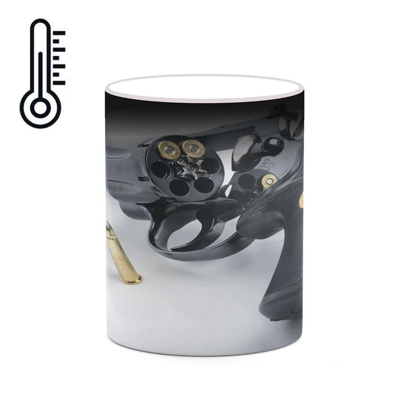 ماگ حرارتی کاکتی مدل اسلحه کد mgh18694