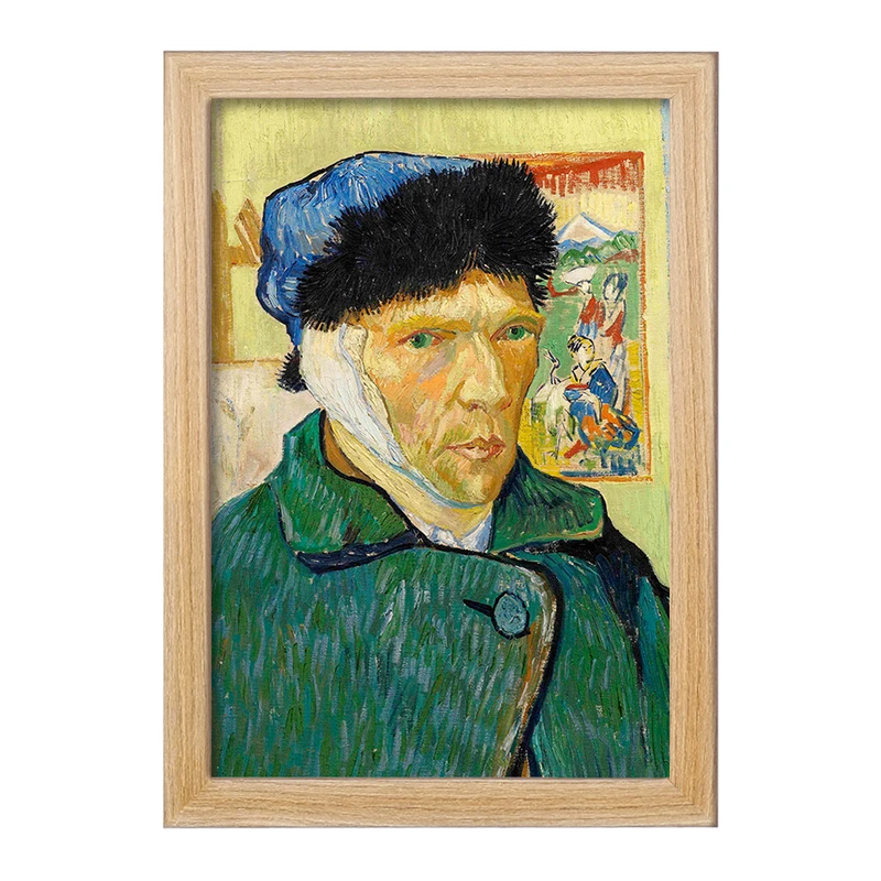 تابلو خندالو مدل سلف پرتره ونسان ونگوگ کد 25475