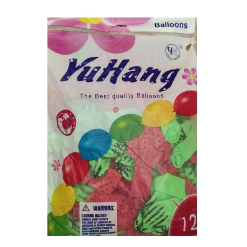 بادکنک طرح هندوانه شب یلدا بسته 100 عددی