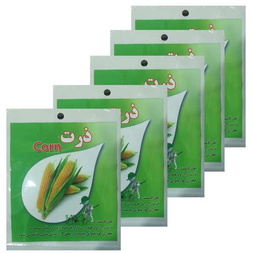 بذر ذرت پاپ کورن کد 08 بسته 5 عددی