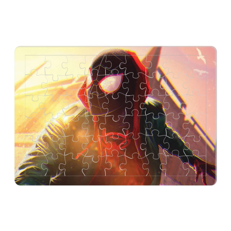 پازل 54 تکه هومرو مدل PL783 طرح انیمیشن مرد عنکبوتی