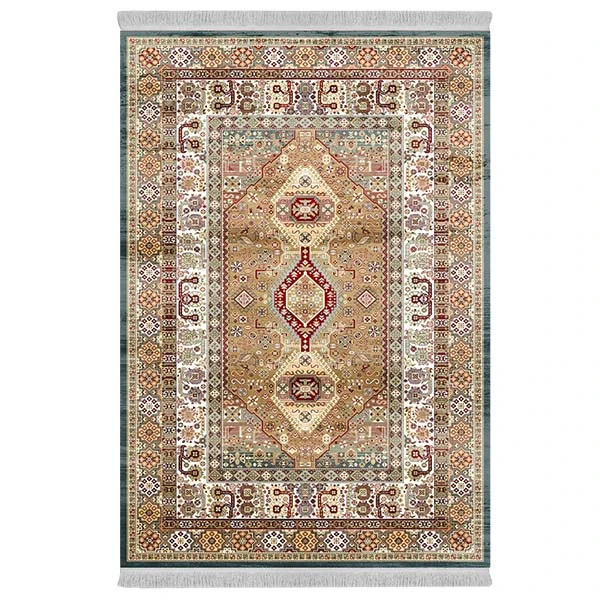 فرش پارچه‌ای دفه مدل فرشینه طرح مدرن کد 709