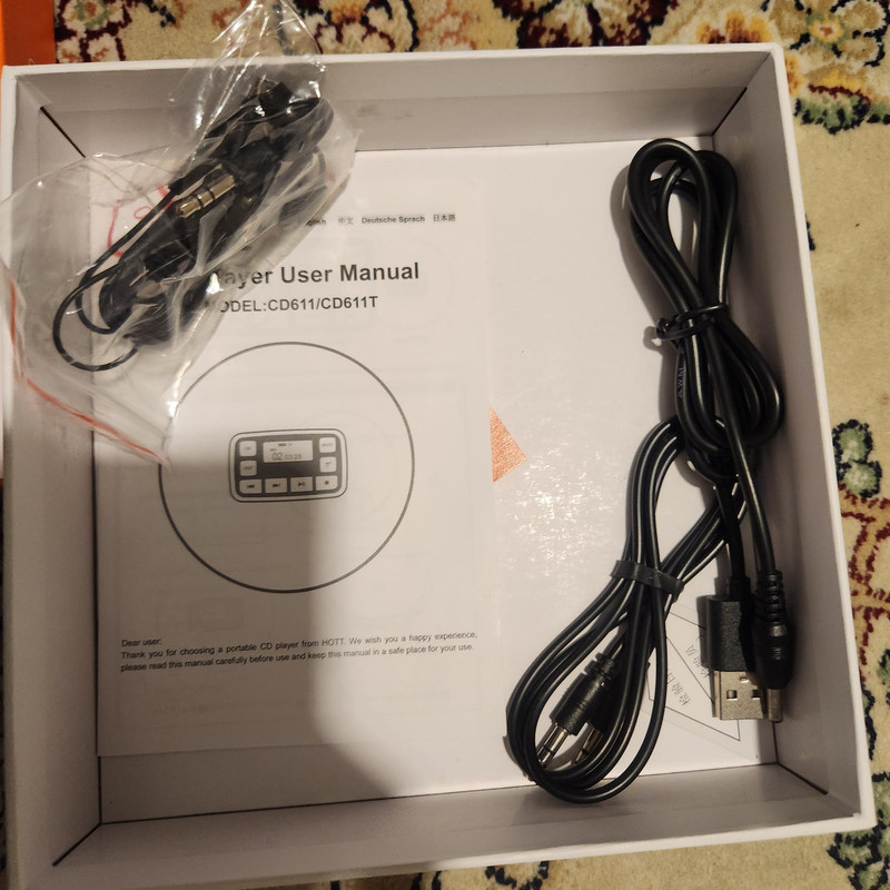 پخش کننده موسیقی هاتت مدل CD611T