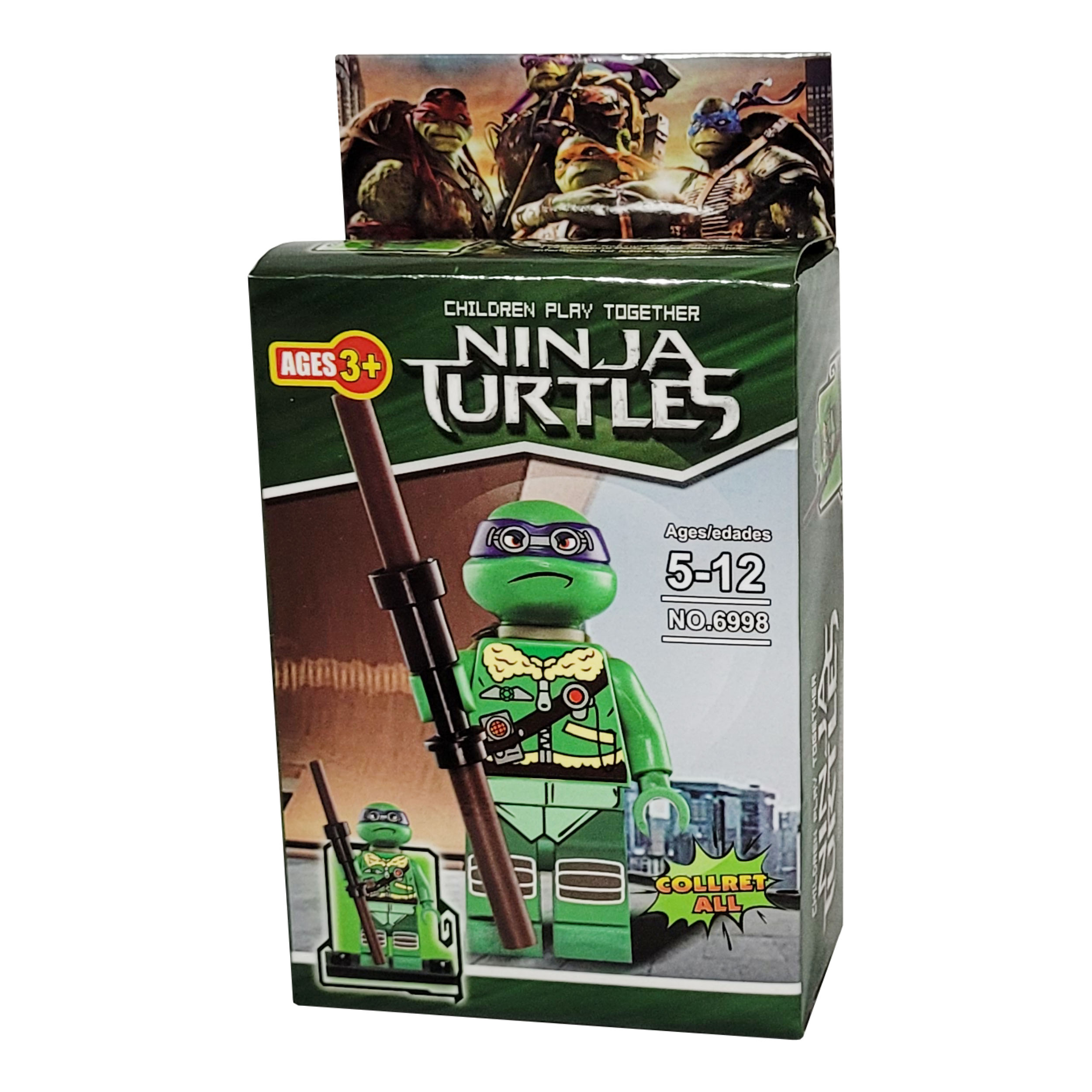 ساختنی مدل لاک پشت نینجا کد 6998