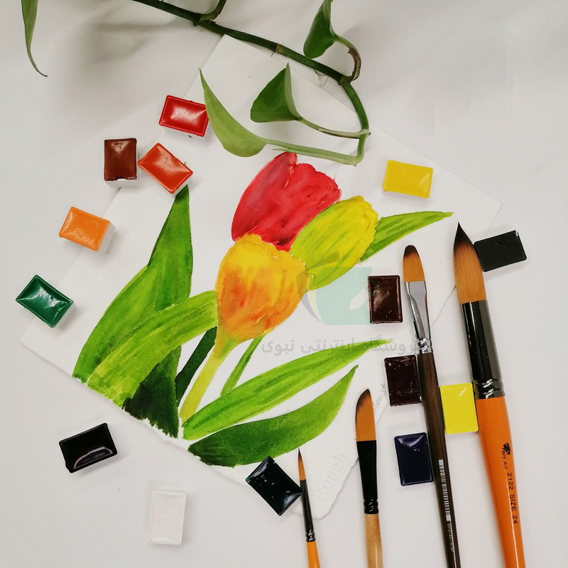 دفتر آبرنگ واترکالریست مدل بلوک کد راف 300