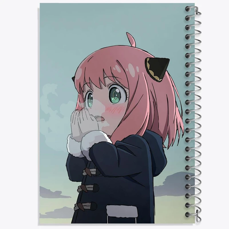 دفتر نقاشی 50 برگ خندالو مدل آنیا فورجر انیمه اسپای ایکس فمیلی Spy x Family کد 24212