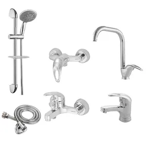 ست شیرآلات فاخته مدل اورانوس K2 مجموعه 6 عددی