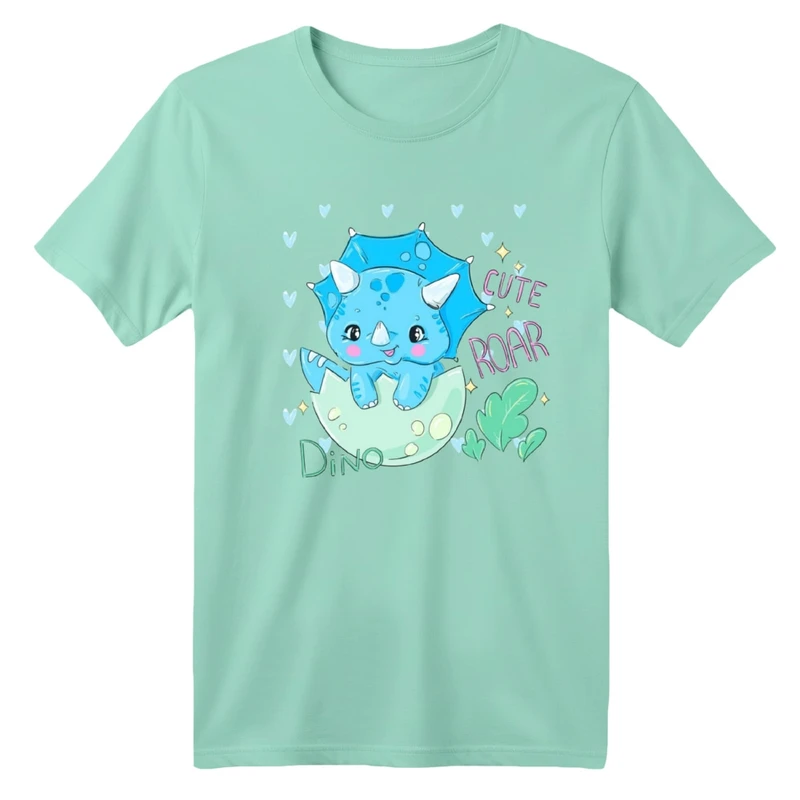 تی شرت آستین کوتاه بچگانه مدل دایناسور کد 3