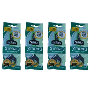 خود تراش شیک مدل Xtreme3 Sensitive مجموعه 4 عددی