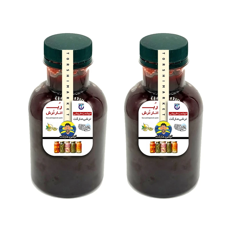 رُب انار ملس - 500 گرم بسته 2 عددی