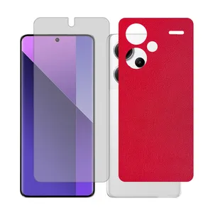 Glass Together model matte anti blue Screen Protector Suitable for Xiaomi Redmi Note 13 Pro Plus Mobile Phone with Back cover sticker