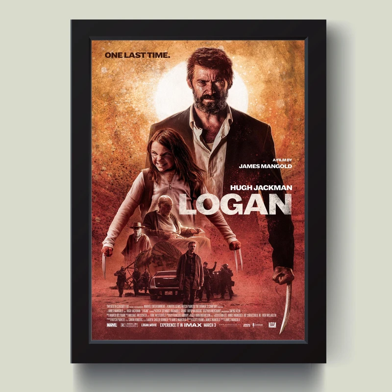 تابلو مدل Logan پوستر فیلم کد ICC-S21