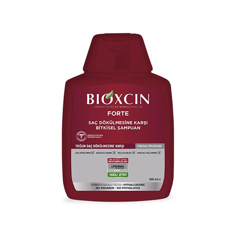 شامپو ضد ریزش مو بیوکسین مدل فورته حجم 300 میلی-لیتر