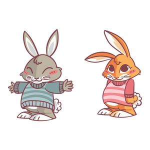 نقد و بررسی استیکر کلید و پریز مدل بچه خرگوش های بازیگوش مجموعه 2 عددی توسط خریداران