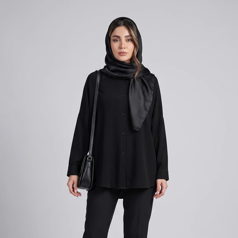 مانتو شومیزی زنانه تولیکا مدل 33170