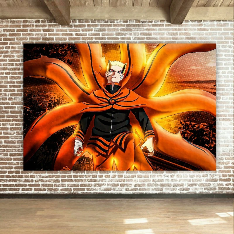 پوستر پارچه ای طرح انیمه نارتو - NARUTO کد SDP5729