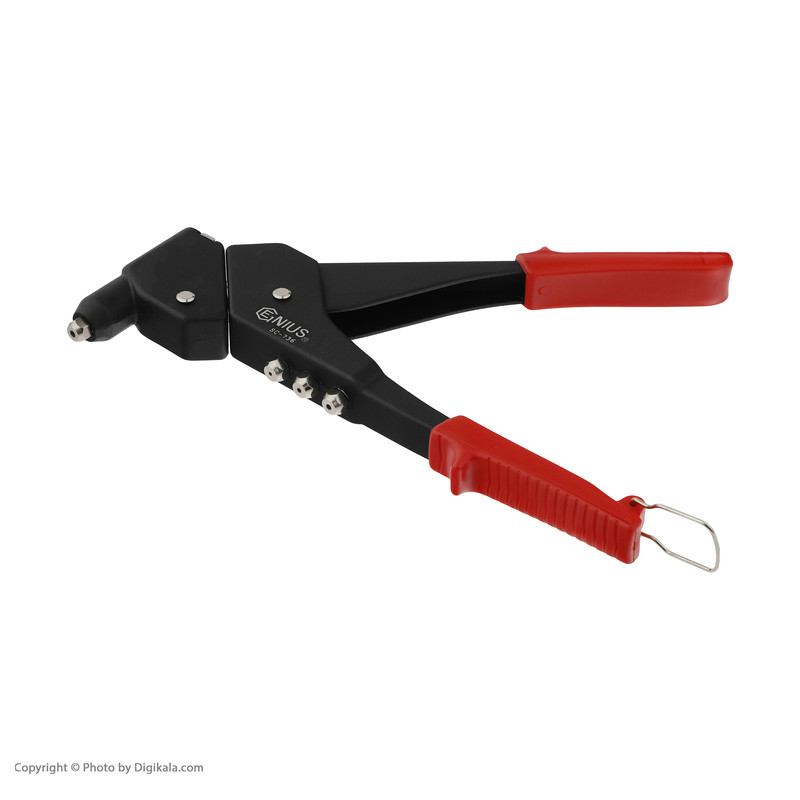 انبر پرچ جنیوس تولز مدل سر متحرک کد SC-736 انبر پرچ جنیوس تولز مدل سر متحرک کد SC-736