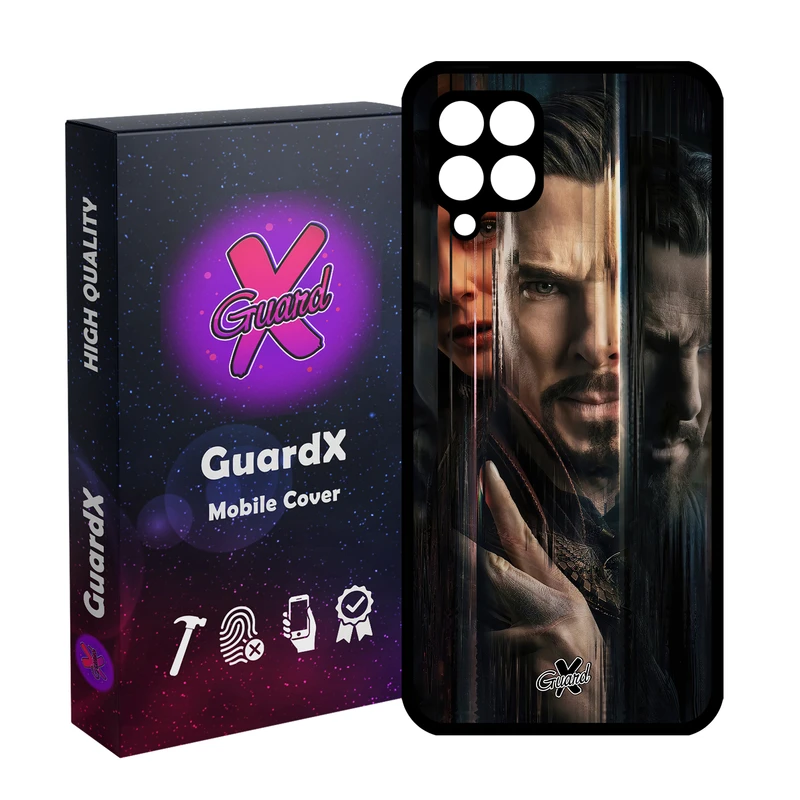 کاور گارد ایکس طرح دکتر استرنج مدل Glass10485 مناسب برای گوشی موبایل سامسونگ Galaxy A12/M12/F12