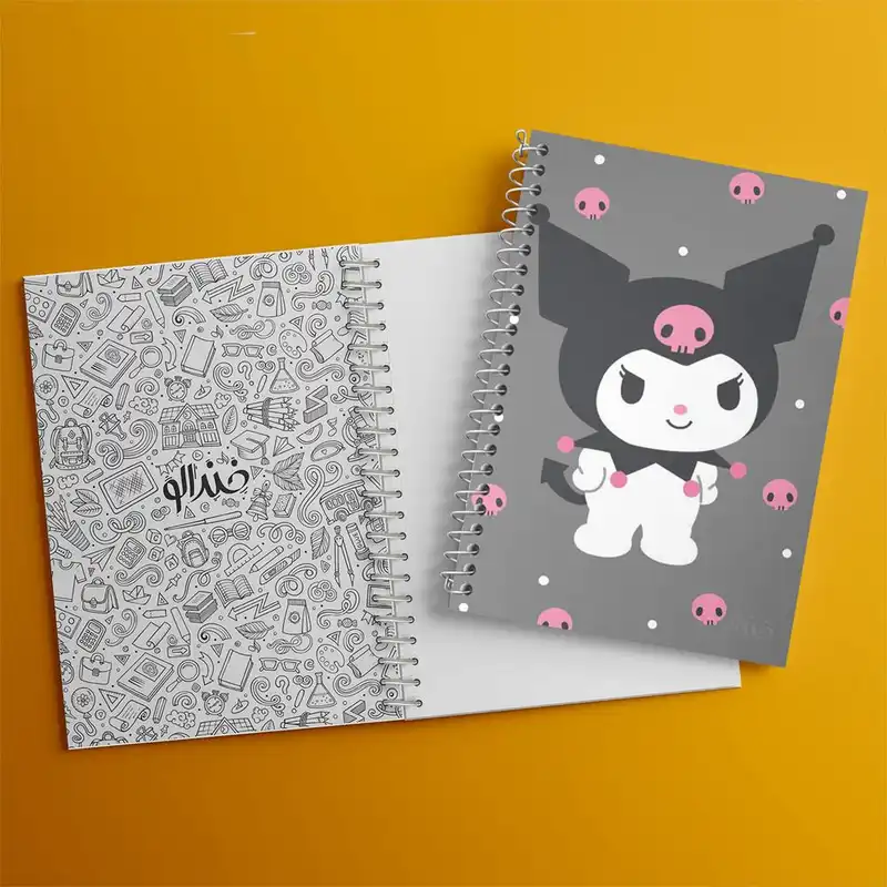 دفتر مشق 50 برگ خندالو مدل کورومی کد 26582