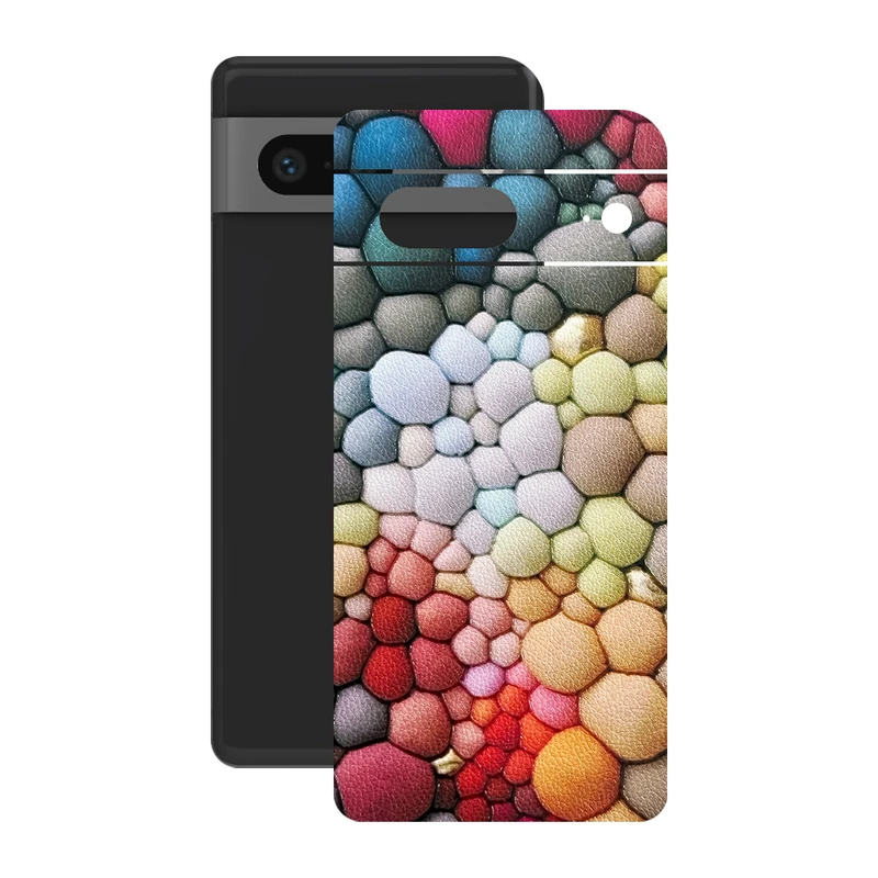 برچسب پوششی ریمکس مدل Leth طرح سنگ رنگی مناسب برای گوشی موبایل گوگل Pixel 7