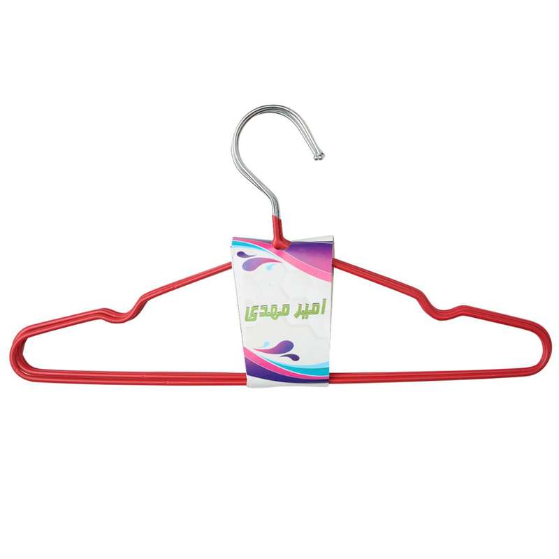 چوب لباسی مدل روکش دار W 5 بسته 5 عددی چوب لباسی مدل روکش دار W 5 بسته 5 عددی
