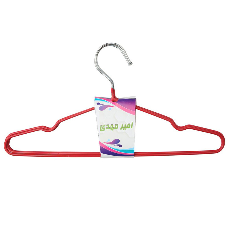 چوب لباسی مدل روکش دار W 5 بسته 5 عددی چوب لباسی مدل روکش دار W 5 بسته 5 عددی