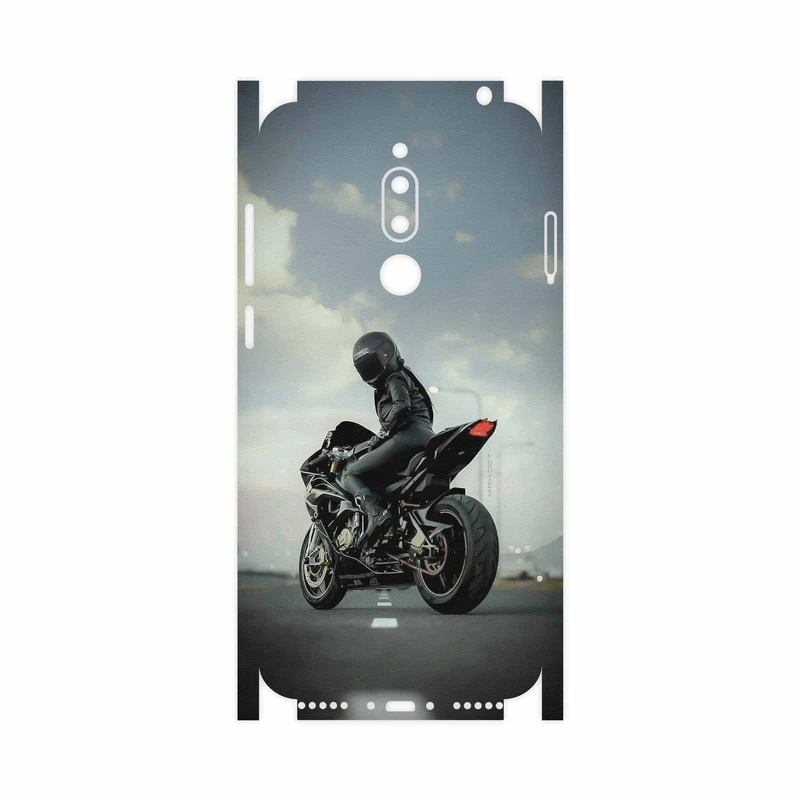 برچسب پوششی ماهوت مدل Motorcycling-FullSkin مناسب برای گوشی موبایل میزو M6T