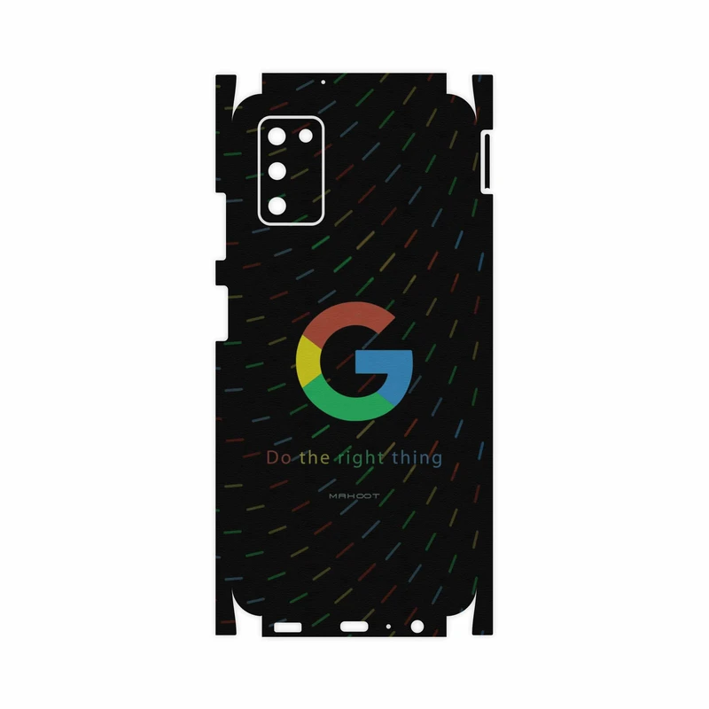 برچسب پوششی ماهوت مدل Google-Logo-FullSkin مناسب برای گوشی موبایل سامسونگ Galaxy A03S