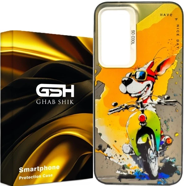 کاور قاب شیک مدل سوکول طرح موتور سوار  مناسب برای گوشی موبایل شیائومی Redmi Note 10 5G / Poco M3 Pro