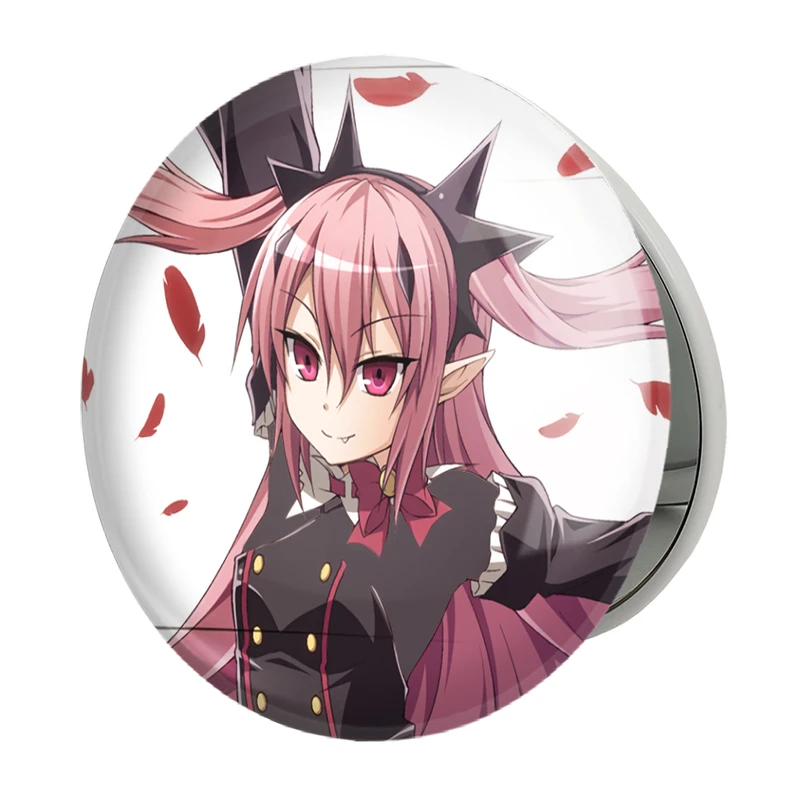 آینه جیبی خندالو طرح کورل تپس انیمه اسرافیل پایانی مدل تاشو کد 12643 