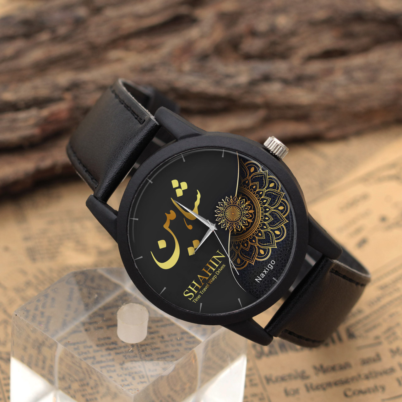 ساعت مچی عقربه ای ناکسیگو مدل شاهین کد LF11527