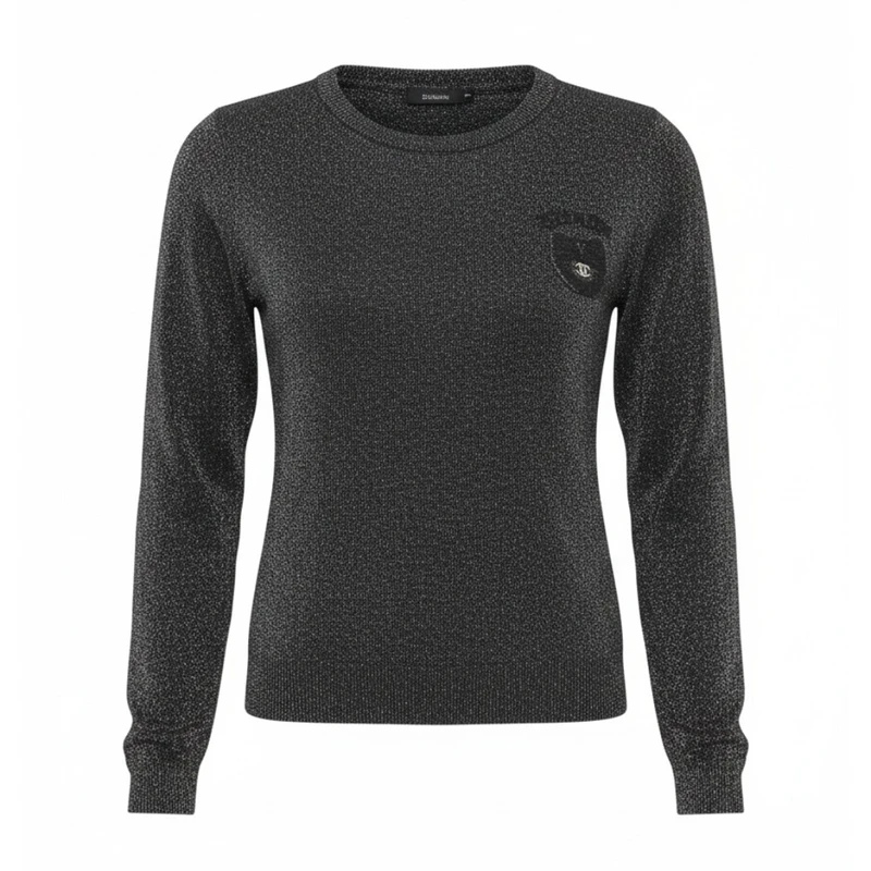 بلوز آستین بلند یقه گرد زنانه مدل lk.321