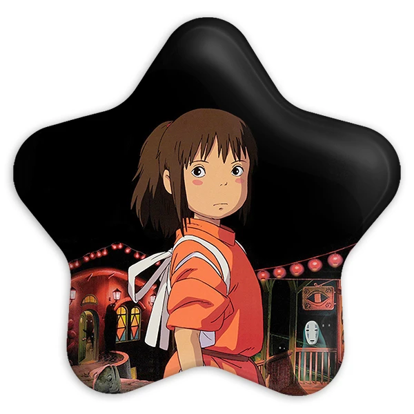 پیکسل خندالو طرح انیمه شهر اشباح مدل ستاره ای کد 4876