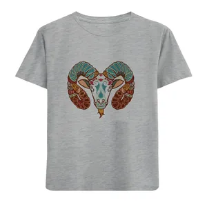 تی شرت آستین کوتاه بچگانه مدل قوچ D29