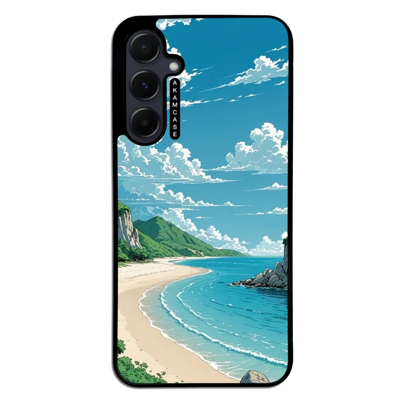 کاور آکام مدل AMC-WSGA55-NATURE-20 مناسب برای گوشی موبایل سامسونگ Galaxy A55