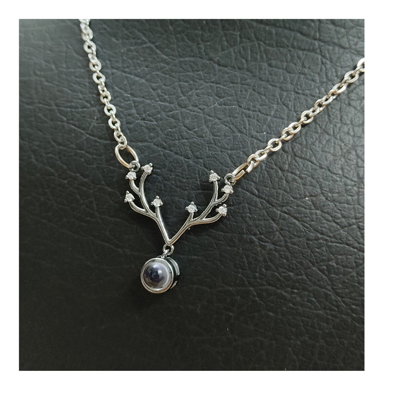 گردنبند مدل گوزن دوست دارم