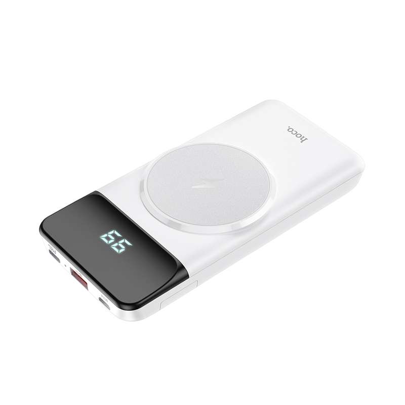 شارژر همراه هوکو مدل J76  WIRELESS PD 22.5W ظرفیت 10000 میلی‌ آمپر ساعت