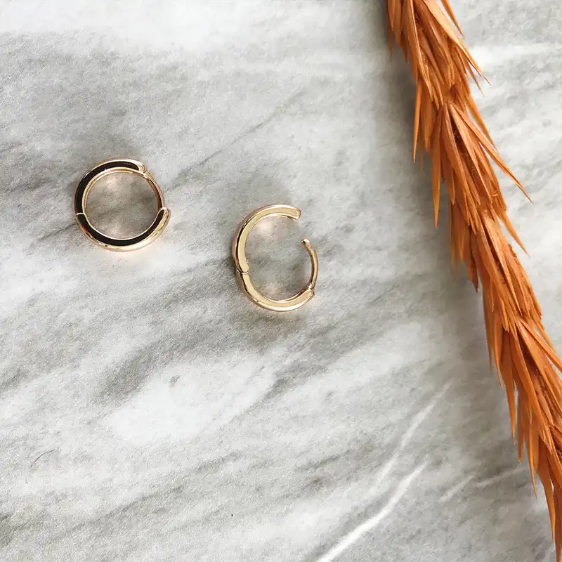 گوشواره زنانه ژوپینگ مدل 405038 حلقه ای