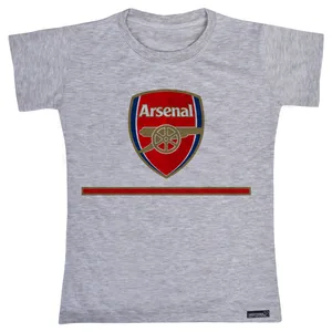 تی شرت آستین کوتاه دخترانه 27 مدل Arsenal کد MH818